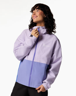 Cielo Rain Jacket, Moonbeam/Aster