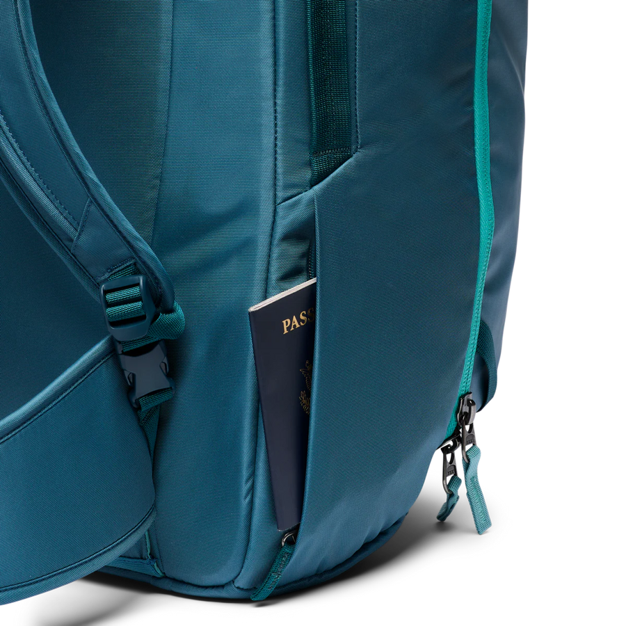 Concealed passport pocket
