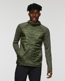 Capa Hybrid Insulated Hooded Jacket - Men's, Fatigue, Model Nicolas