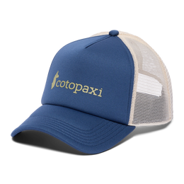 Vintage Trucker Hat, Deep Sea, Detail