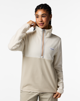 Amado Fleece Pullover - Women's, Chalk/Mineral
