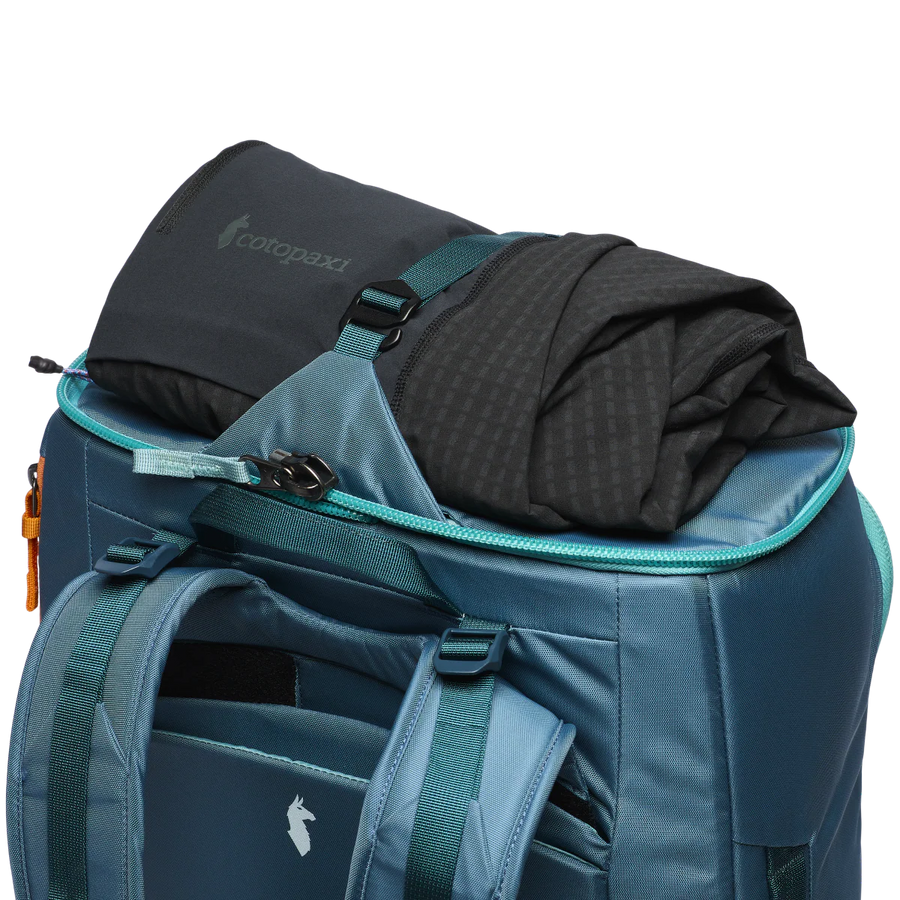 Top pack strap
