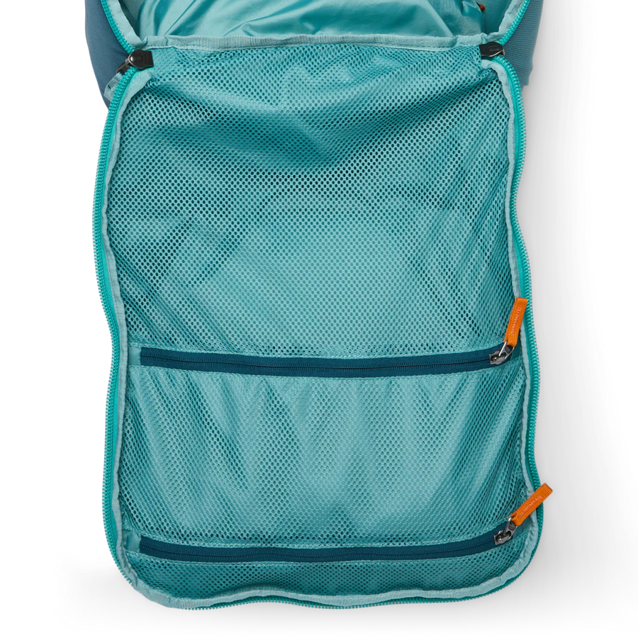 Zippered pockets keep you organized