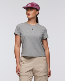 Llama Icon T-Shirt - Women's, Heather Grey