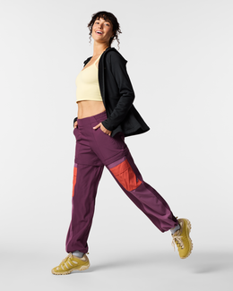 Losdos Zip-Off Pant - Women's, Acai/Mystic