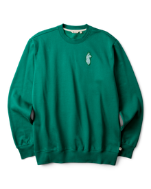 Lava Llama Crew Sweatshirt - Men's, Malachite