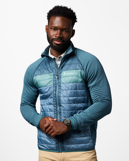 Capa Hybrid Insulated Jacket - Men's, Ocean/Steel Blue
