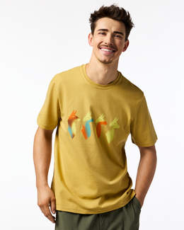 Cuatro Bitmap T-Shirt - Men's, Husk