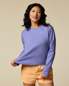 Flower Patch Long-Sleeve T-Shirt - Women's, Aster